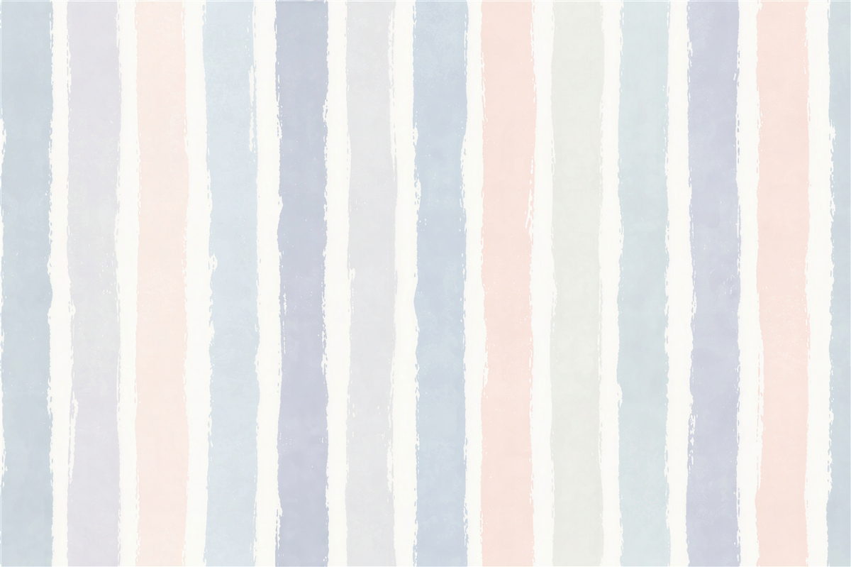 Fototapeten Pastellfarbene Aquarellstreifen