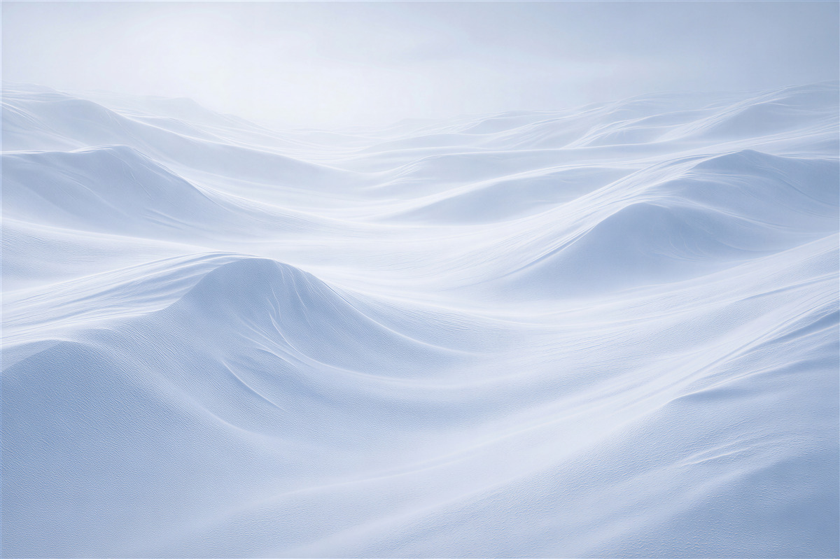 Fototapeten Ätherische blaue Dünen