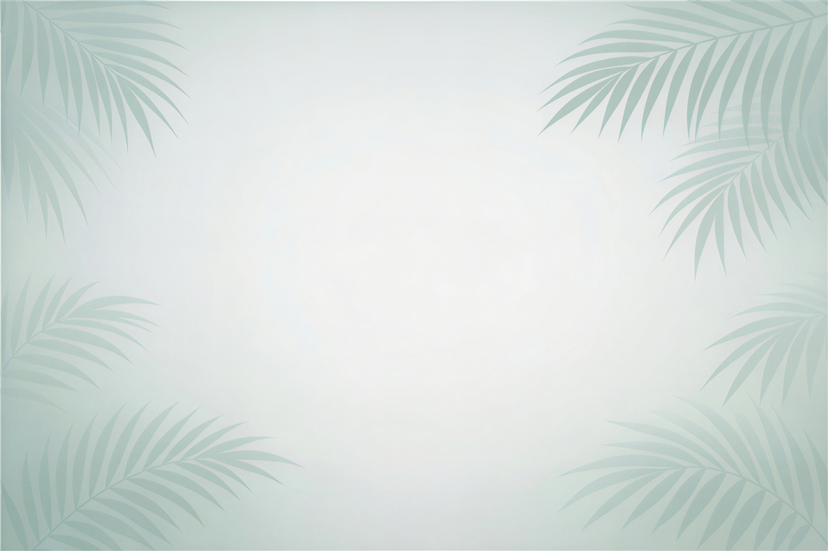 Fototapeten Zarte Palmblätter