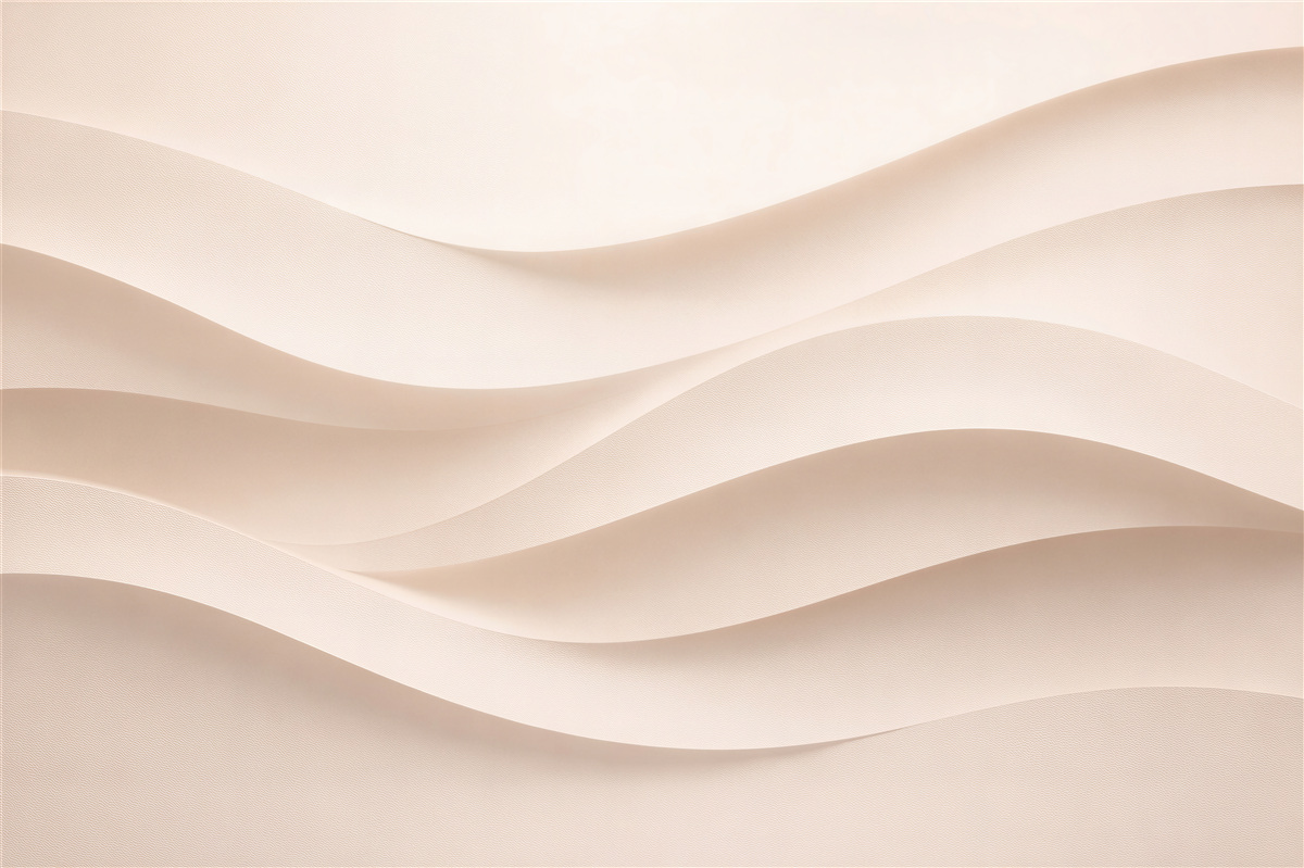 Fototapeten Beige Wellen der Harmonie