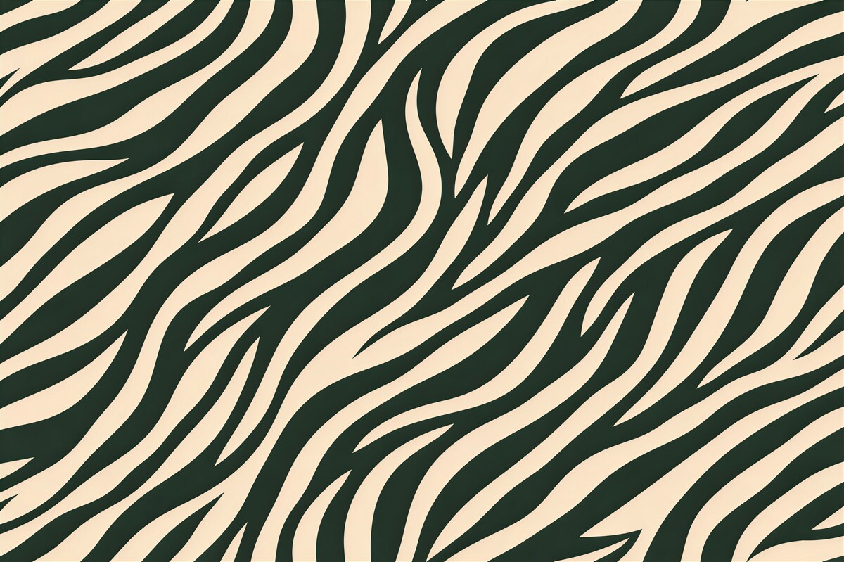 Fototapeten Zebra im modernen Rhythmus