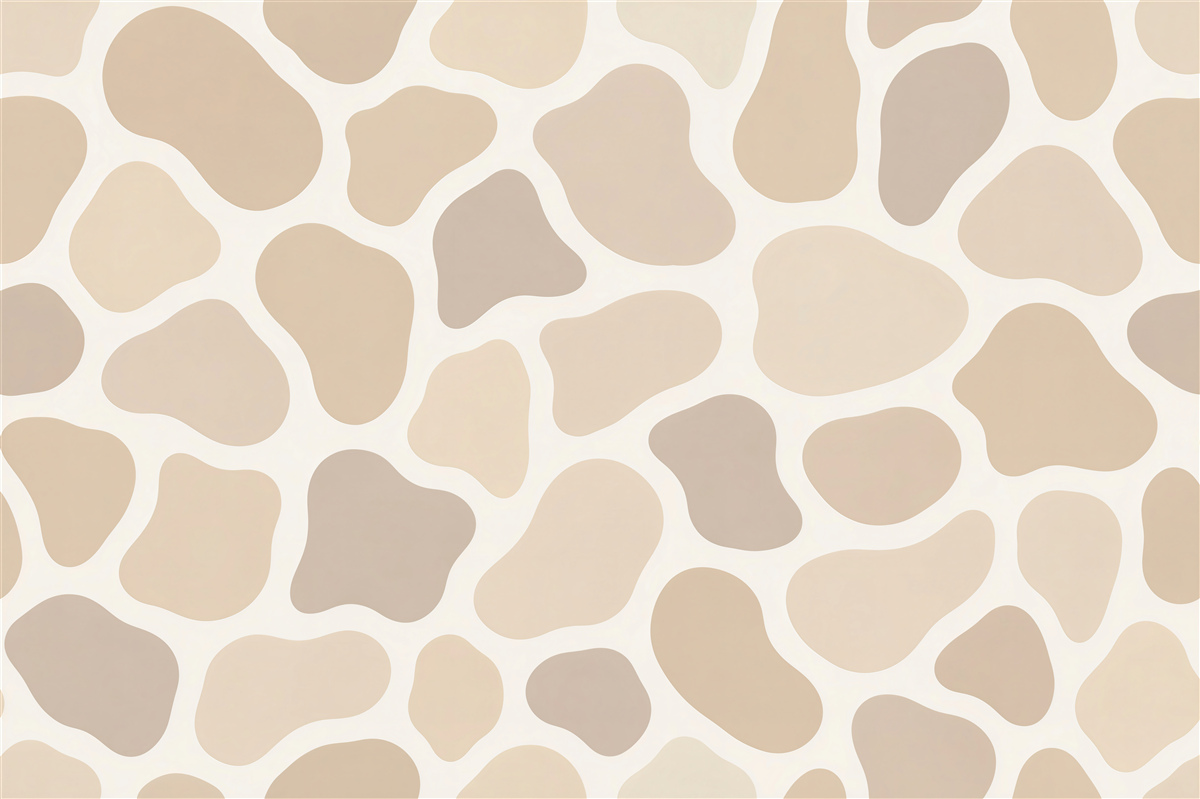 Fototapeten Minimalistische beigefarbene Giraffenhaut