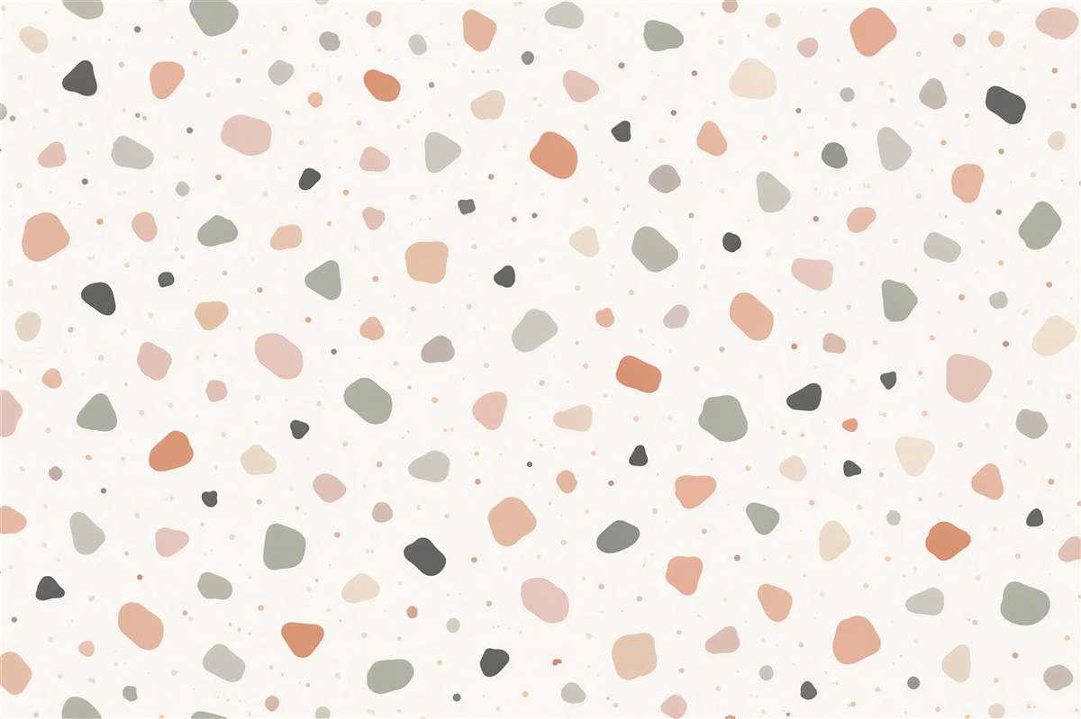Fototapeten Pastell-Terrazzo minimalistisch