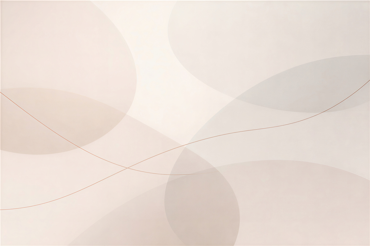 Fototapeten Subtile Abstraktion in Beige