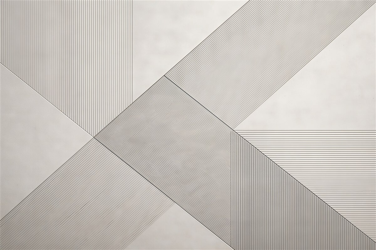 Fototapeten Minimalistische Linienkomposition